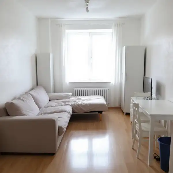 Однокомнатная квартира после аренды - после уборки